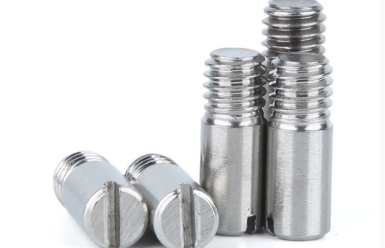 M4M5M6M8 stainless steel 304 external threaded cylinder pins slotted cylinder pins hardware fasteners851