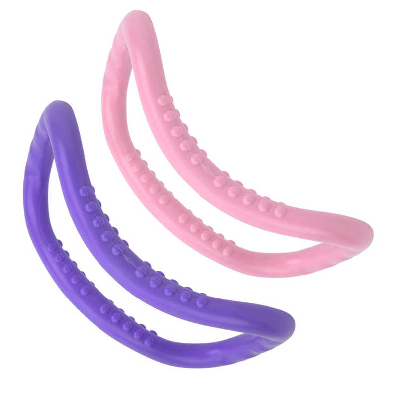 5 pièces Yoga cercle Fitness anneau de Yoga anneau d'entraînement Double Point Massage Fitness cercle maison exercice formation équipement de Fitness