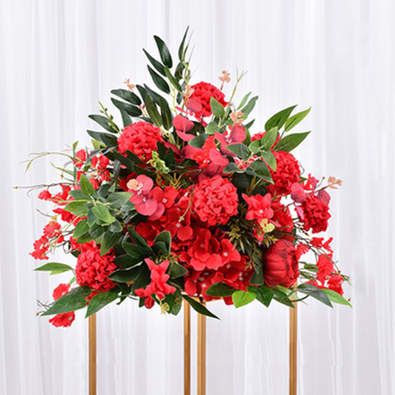 Kunstseide Blumen Ball für Hochzeits feier Dekoration Bühne Anzeige Fenster Dekoration Simulation Blume Hochzeit Zubehör