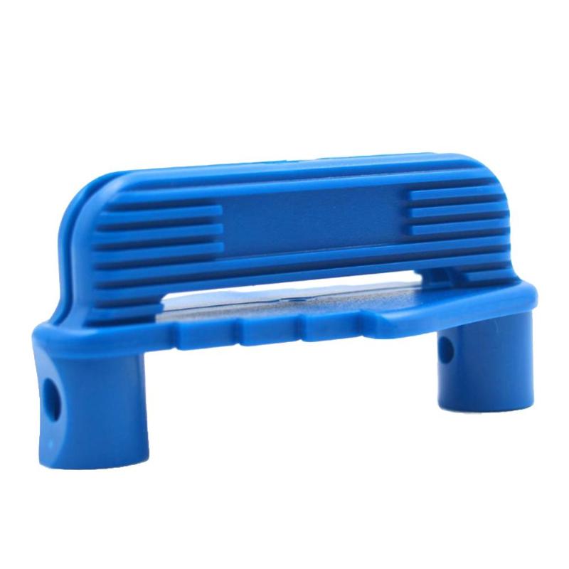Bois Center Finder Ligne Scriber Center Ligne Décalée Trusquin En Plastique Center Traçage Jauge Outil de Marquage: Bleu