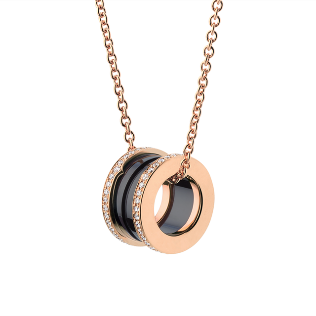 Europe and the United States sterling silver s925 small waist full of diamond accessories white shell gold-plated necklace: B-017