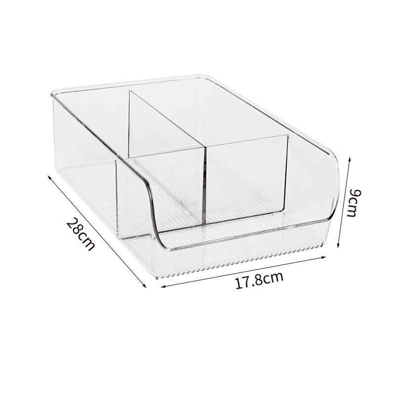 Przezroczysta skrzyneczka na akcesoria robić makijażu pudełko robić przechowywania ambona łazienka kosmetyki przedział rozmaitości Organizadores pojemniki kosmetyczne półka: duży przechowywanie pudełko