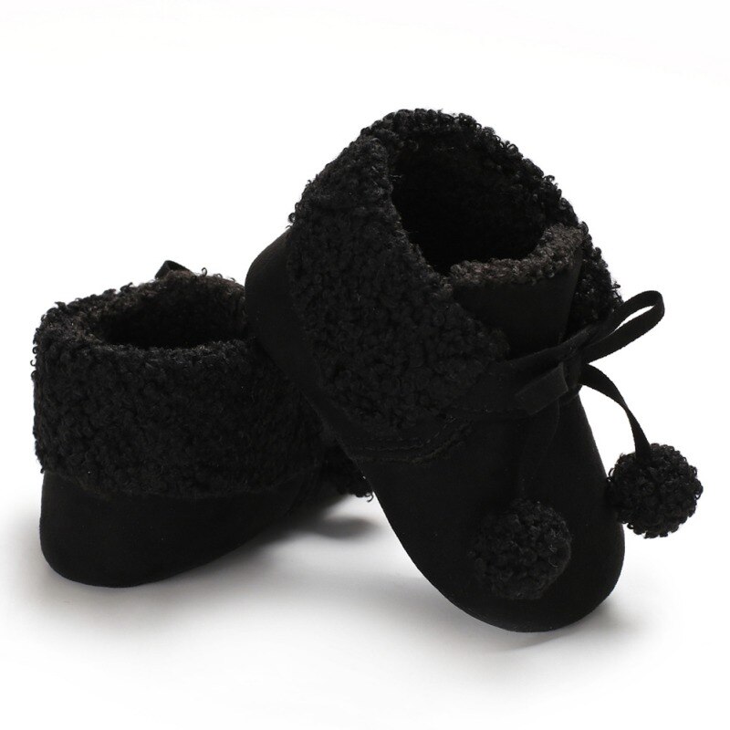 Winter Baby Jongens Meisjes Laarzen Zachte Pluche Cartoon Laarsjes Voor Baby Anti Slip Sneeuw Boot Keep Warm Leuke Crib Schoenen