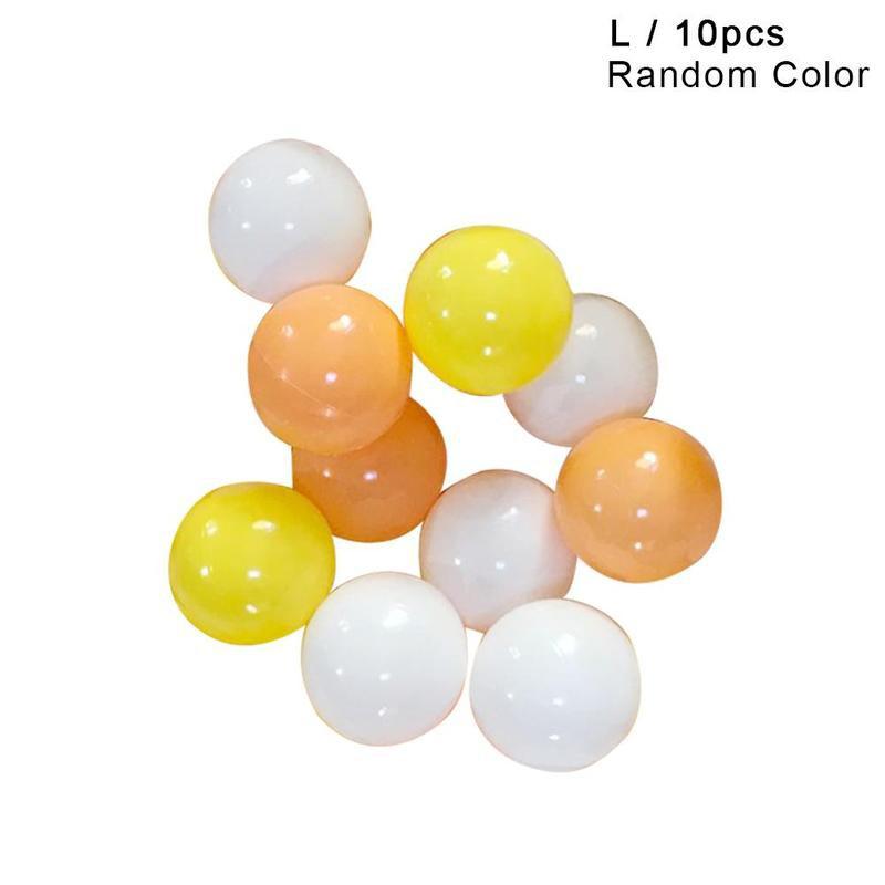 10pcs/lot Thickened Colorful Marine Ball Ocean Balls For Kids Swim Pit Toy Outdoor Fun Children's Playground Baby Ball Pool Toy: L