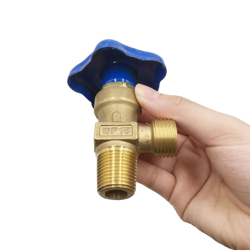 WP-15 Small Argon Gas Cylinder Valve Cylinder Head Assembly Small Teeth And Big Teeth Style
