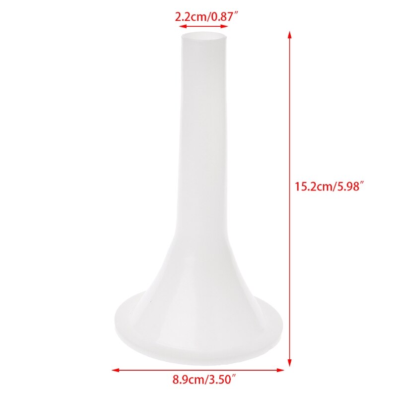 En plastique #32 taille hachoir à viande saucisse bourrage Tube corne entonnoir pour remplir la viande directe: 41