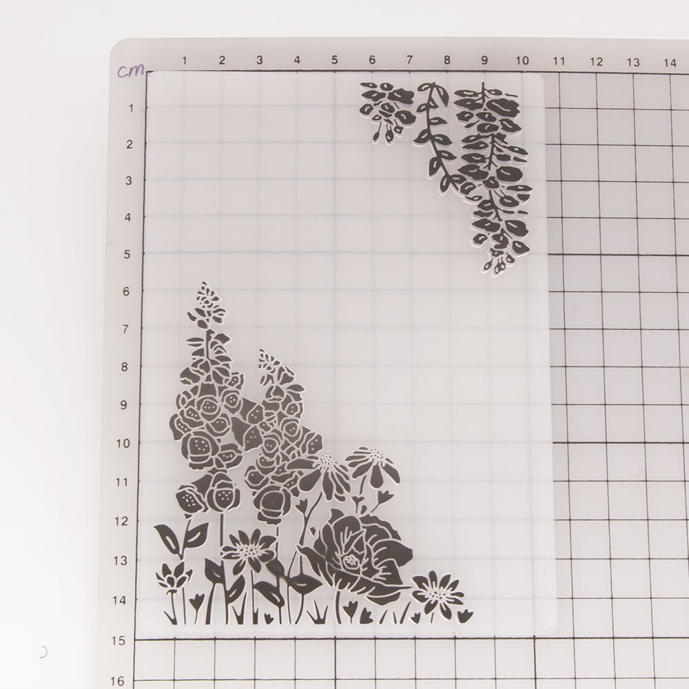 Plastic Embossed Template 3d Christmas Tree Embossing Folders For Scrapbooking DIY Card Making Craft Decoration Supplies: lace embossing