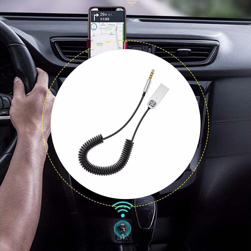 robić nawigacji samochodowej adapter przenośny 3.5mm Jacek z mikrofonem elastyczny przewód kabel audio słuchawki zadzwoń robić komputera