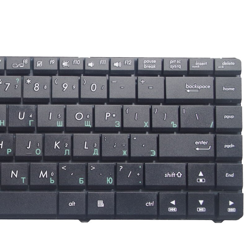 GZEELE RU Laptop keyboard for ASUS X42J X43 X43S N43sl B43J N43SN P43 A83S X44H U31S replace RU russian Keyboard black
