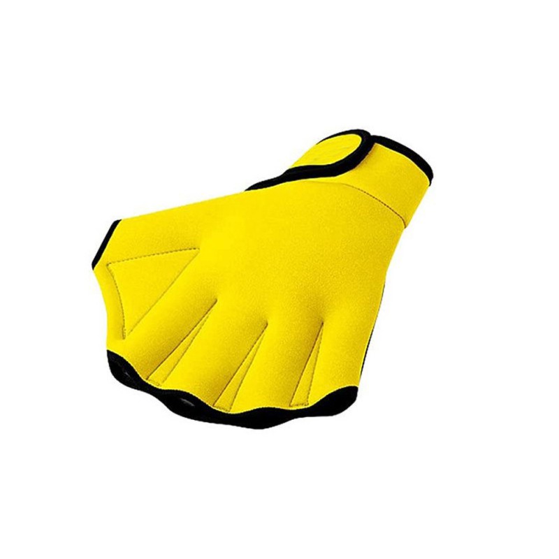1 paar Schwimmen Tauchen Handschuhe Aquatische Fitness Wasser Widerstand Aqua Fit Paddle Training Finger Handschuhe