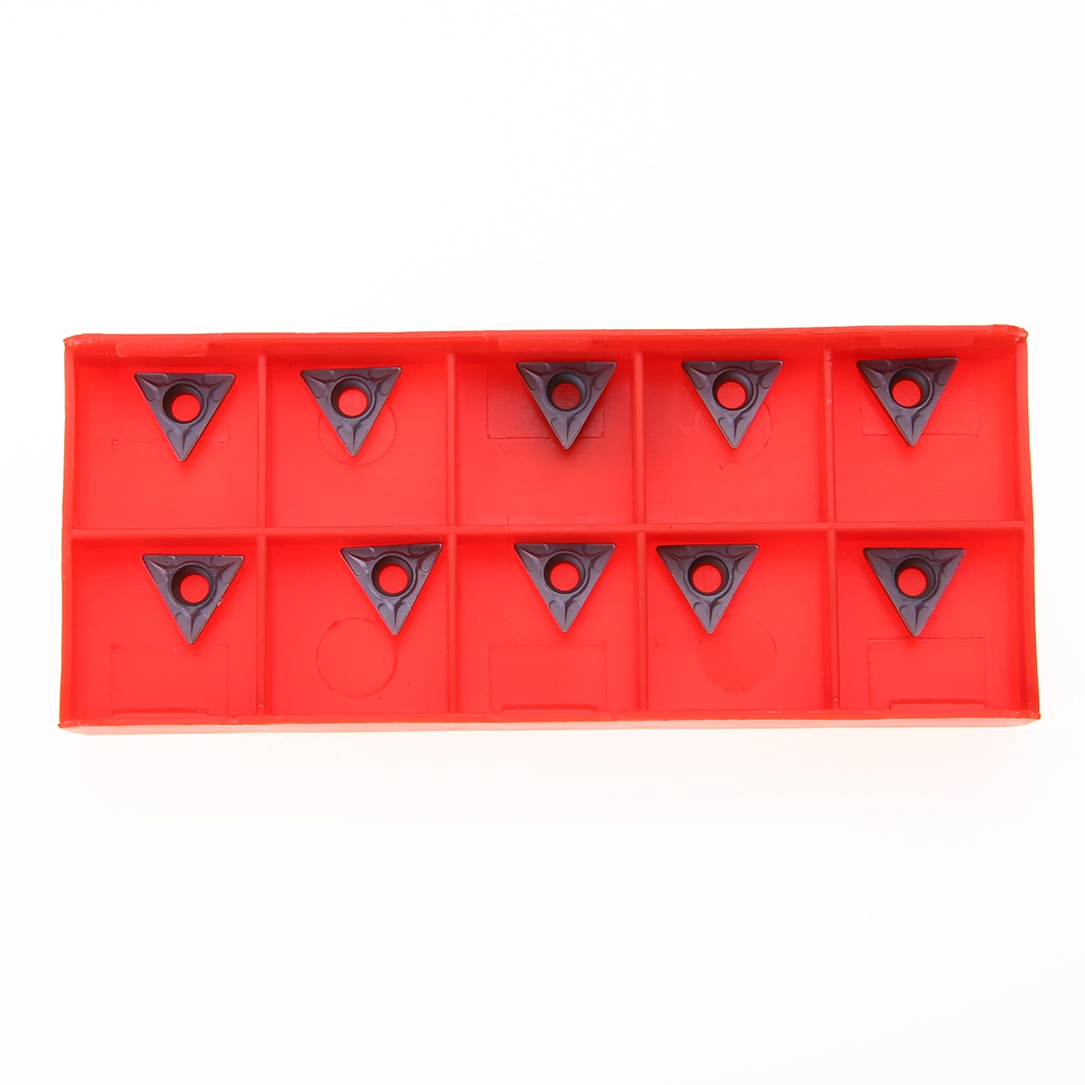 10pcs/Box Durable Carbide Inserts TCMT110204/TCMT 731 Blades CNC Lathe Turning Cutter for Boring Tool 10mm*10mm*2mm