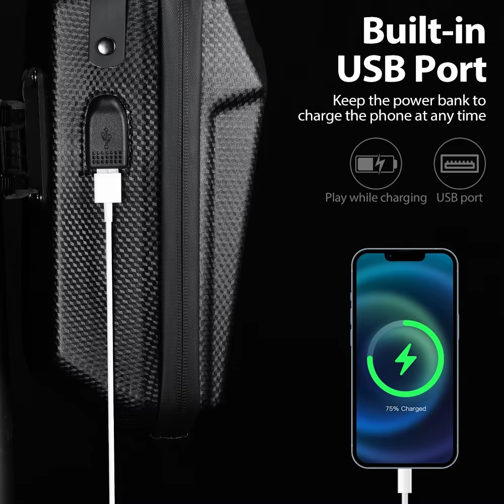 NEWBOLER 5L bolsa para patinete eléctrico accesorios bolsa para vehículo eléctrico con puerto USB impermeable Xiaomi Scooter bolsa frontal bolsa para bicicleta ﻿