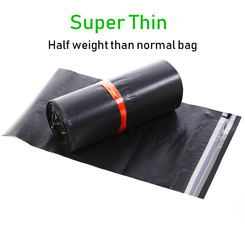 50Pcs/Lot E-commerce Save Weight Courier Bags Light Self-seal Adhesive Postal Mail Pouch Adhesive Plastic Poly Bag