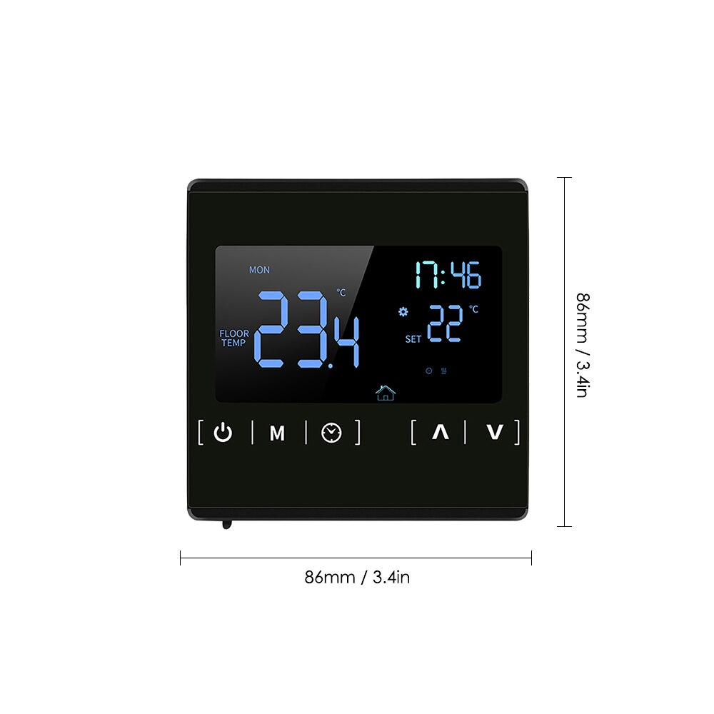 Smart Thermostat Electric Floor Heating Controller Water Heating Thermoregulator Room Thermostat Temperature Controller