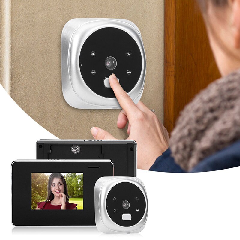 2.8' High-definition Intelligent Electronic Cat Eye Visual Doorbell Night Vision
