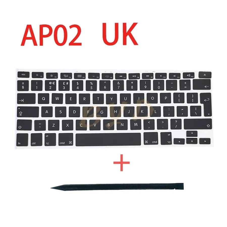 Neue Tastaturtasten Tastenkappen für MacBook Profi 13" 15" 17" A1278 A1286 A1297 Tastenkappe Tastenkappe AP02 Typ