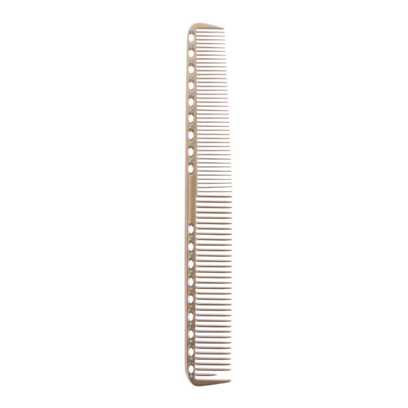 Hommes femmes bébés aluminium métal antistatique coupe peigne cheveux coiffure et barbiers Salon peignes: L-GD