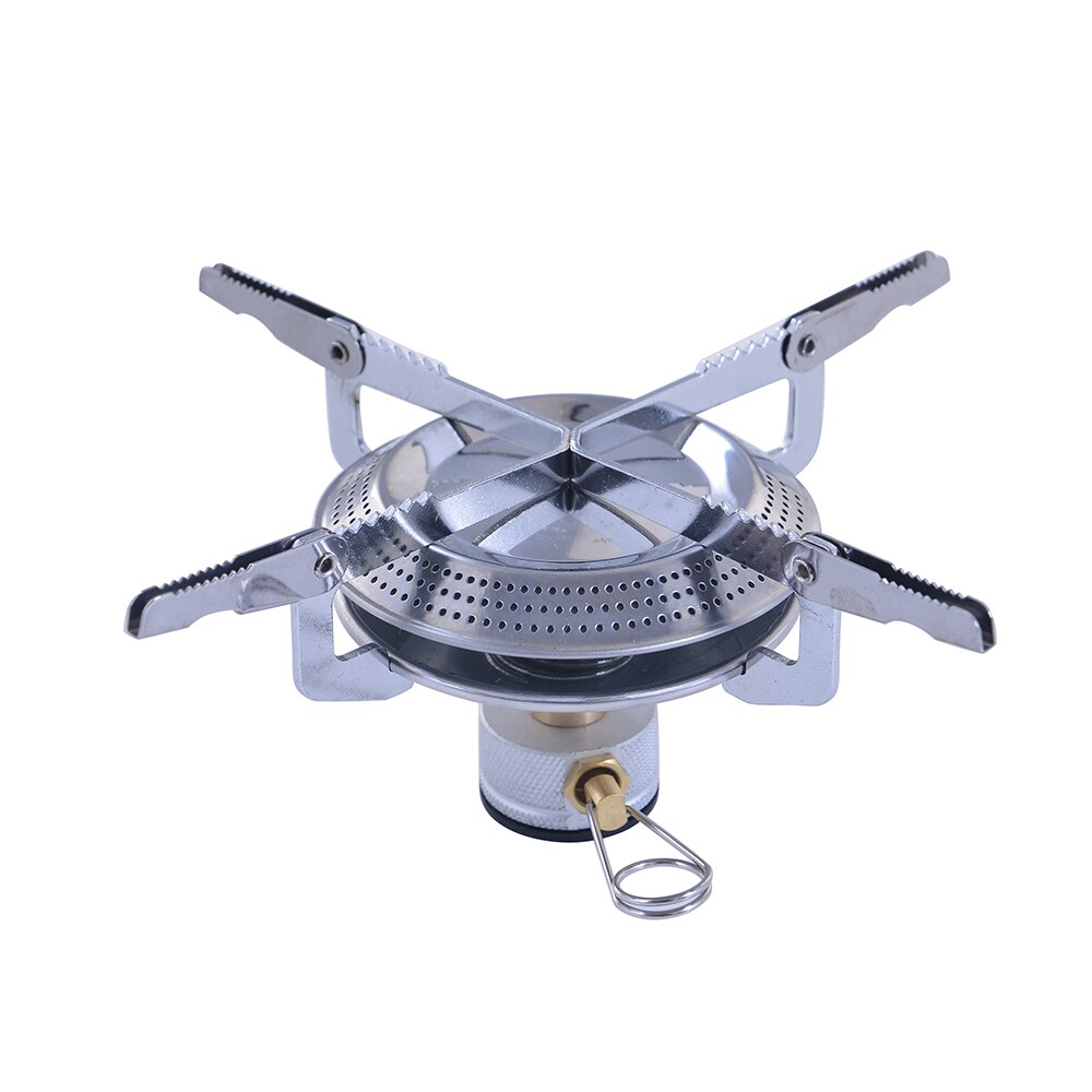 3500W Mini Camping Gas Stoves Portable Ultra-Light Foldable Gas Burners One-Piece Camping Stoves Picnic Cooking Stove Furnace: Default Title