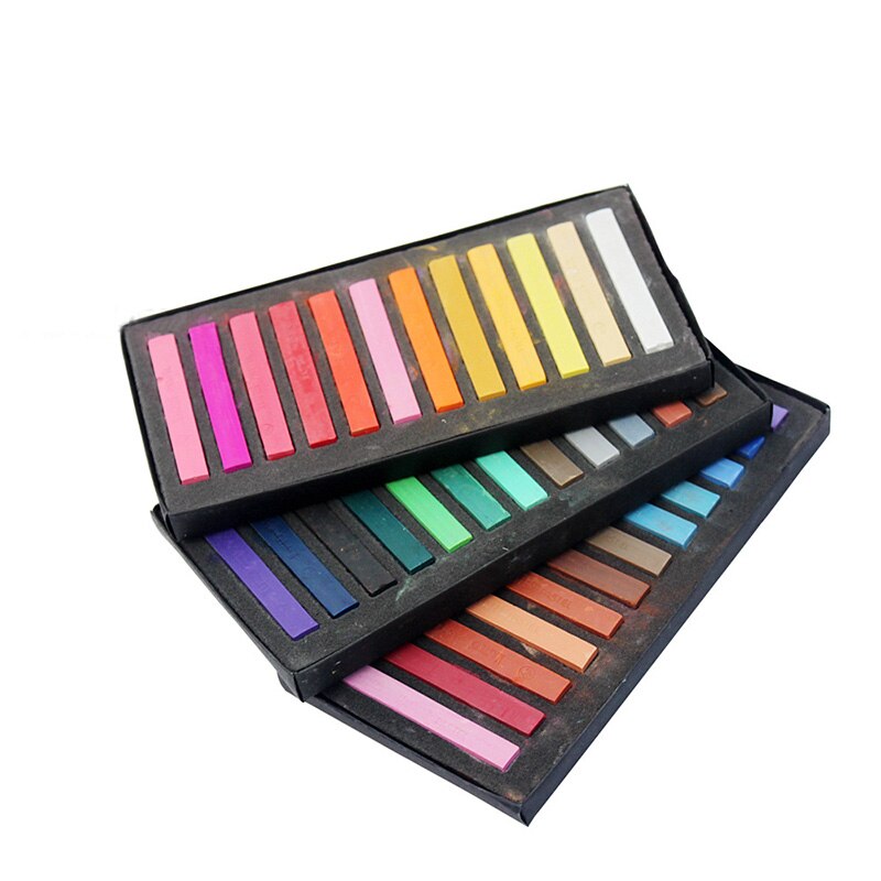 12/24/36/48 Colors Pastel Set Artist Graffiti Soft Painting Crayons For Kids School Art Stationery Supplies