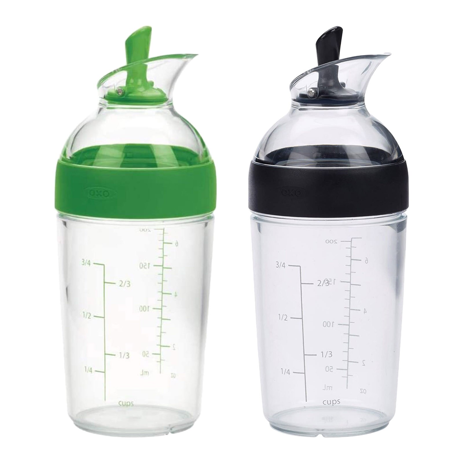 1pc Salad Dressing Shaker Emulsifier Universal Manual Sauces Mixer Spill Resistant 240ml with Measurement