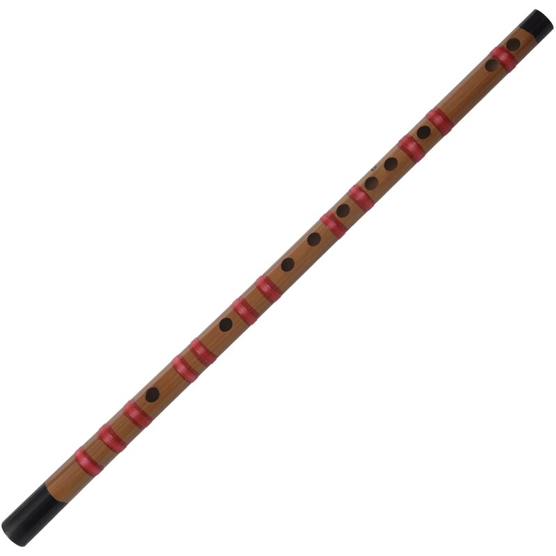 Sopran Dizi Bambusflöte - 47cm Lang - Traditionelles Chinesisches Musikinstrument: Default Title