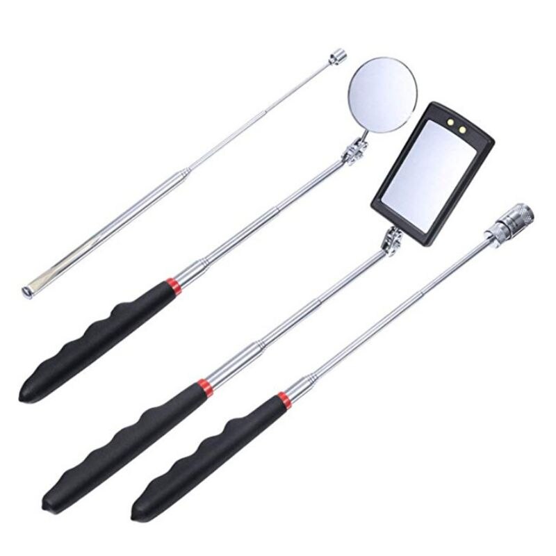4Pcs Magnetic Pick-Up Tool Telescoping Pick Up Sticks and 360 Swivel Inspection: Default Title
