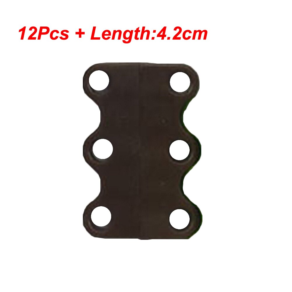 Lacets magnétiques 6 couleurs, 1 paire, pour chaussures, fermeture paresseuse: brown L