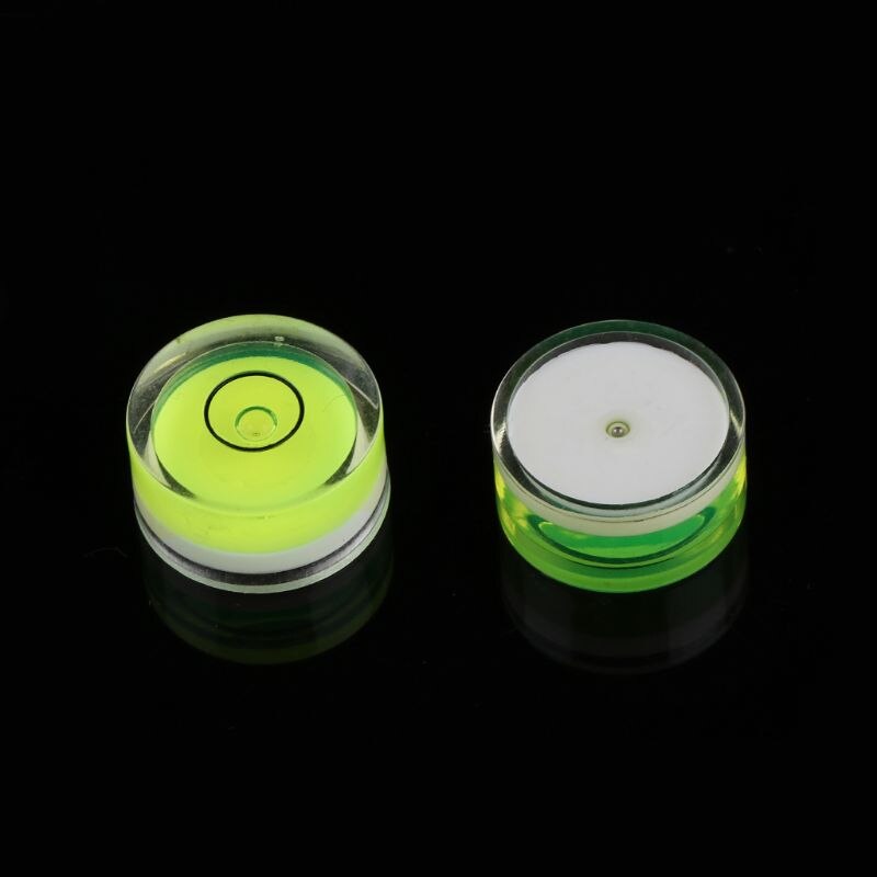 5 pièces niveau à bulle rond Mini niveau à bulle Bullseye niveau Instrument de mesure niveau à bulle