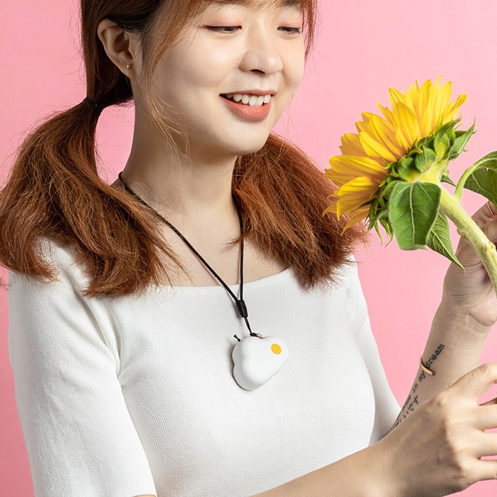 Household Cloud Air Purifier Personal USB Portable Wearable Necklace Negative Ion Air Freshener Small Air Conditioning
