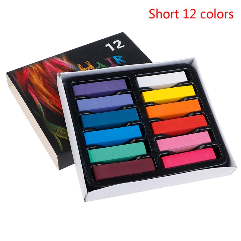 Tinte temporal para el cabello, pluma lavable, pasteles de salón, lavables: ST12