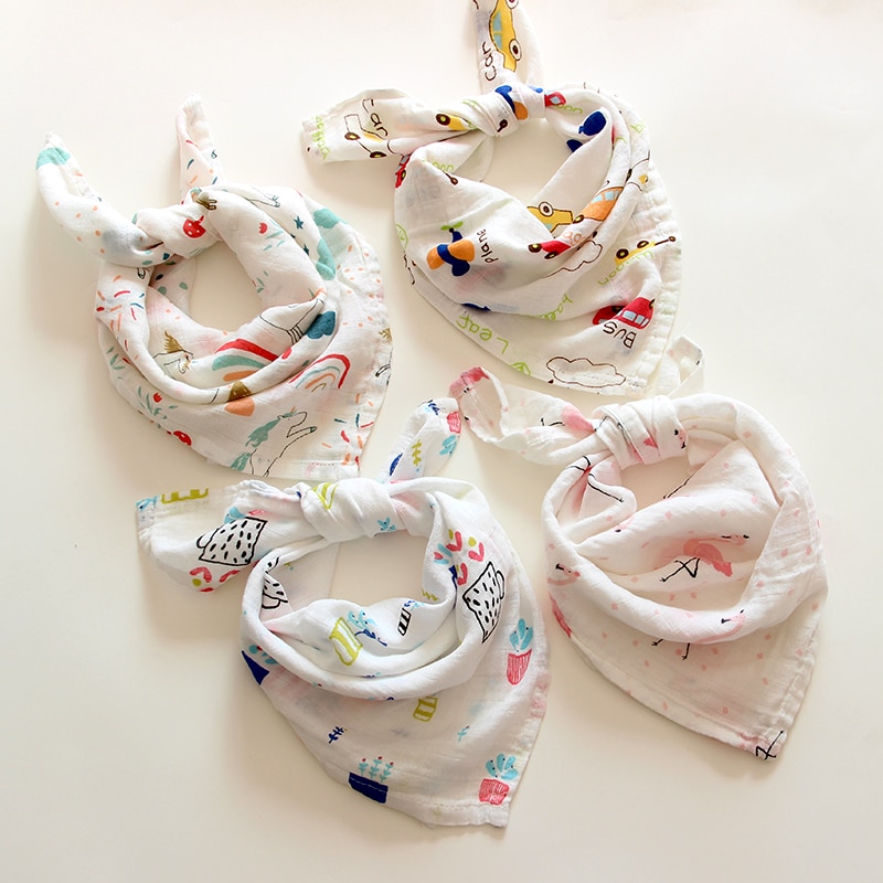 60*60 muslin bomull babyfilt swaddle mjuk tecknad wrap swaddle scarf multifunktion haklappar wrap rapa trasor handduk tillbehör