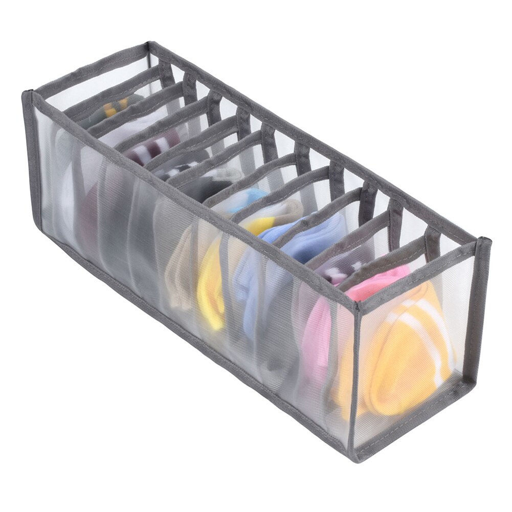 Opvouwbare Opbergdozen Ondergoed Closet Lade Divider Kast Closet Organizer Voor Outdoor Spullen Organiseren Benodigdheden: Licht Geel