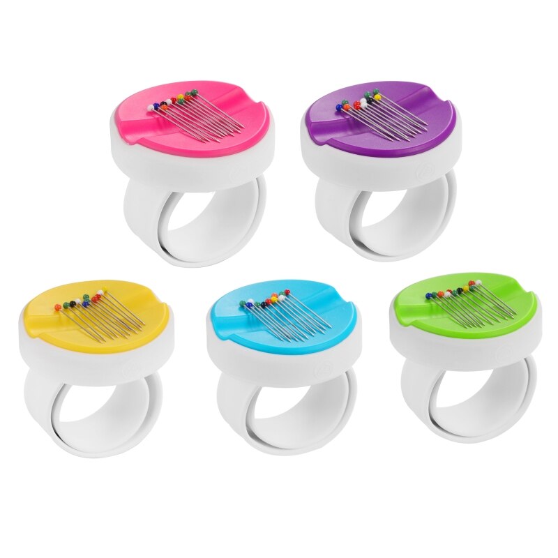 Magnetic Sewing Needle Wrist Hand Magnet Needles Storage Box Holder