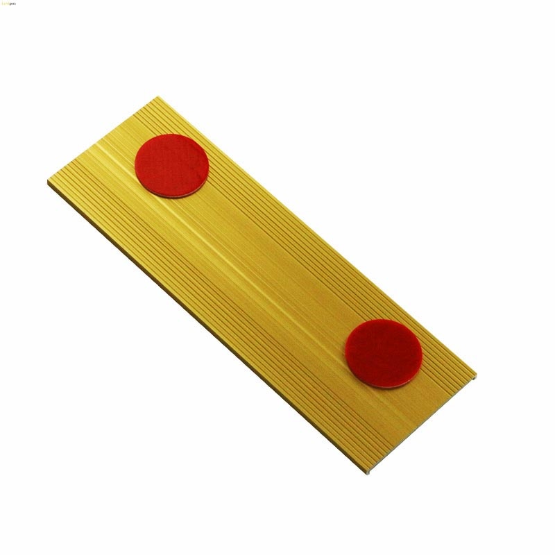 180*60mm Arylic Metal Label Frame Wall Mount Sign Holder Desk Name Signage Display Cover Room Door Sign Plate Paper Card Holder