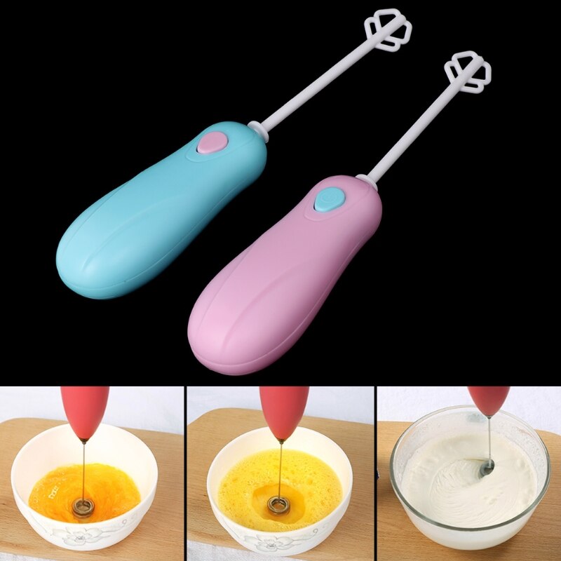 Kitchen Electric Hand Whisk Mixer Coffee Milk Egg Beater Plastic Blender 10166