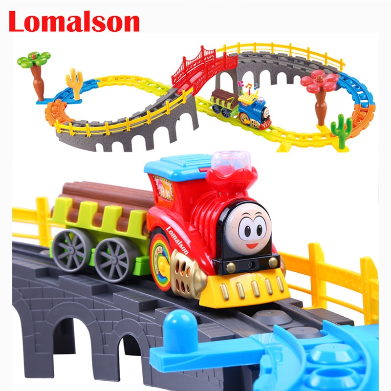 Kinderen Speelgoed Trein Bouw Speelgoed Elektrische Trein Speelgoed Set Jongen Speelgoed Model Trein Railway Tracks Voor Kinderen Gratis