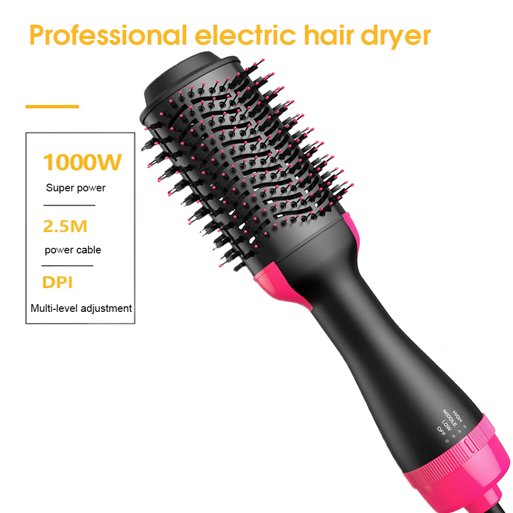 Heizkamm, Glätteisen, Haarkamm, Haarglätter, Trockner und Glättungsbürste, elektrische Kammbürste, einstufiges Salonhaar