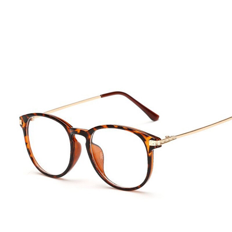 Kvinder mænd runde briller stel kvindemærke gafas de sol brille almindelige briller gafas briller briller til kvinder mænd: Jd8022-c5