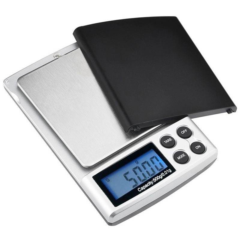 500g x 0,01g Mini Basculas precisión balanza Digital de bolsillo oro 0,01g báscula Digital unidad de medición de bolsillo balanzas electrónicas