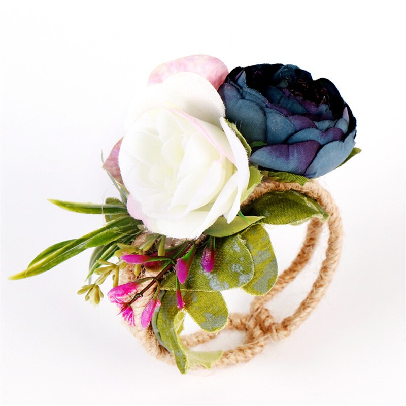 Ramillete de muñeca BOAKO Dama de Honor de boda flor decorativa para boda accesorios para baile de graduación flores de mano ramo de Boda boda