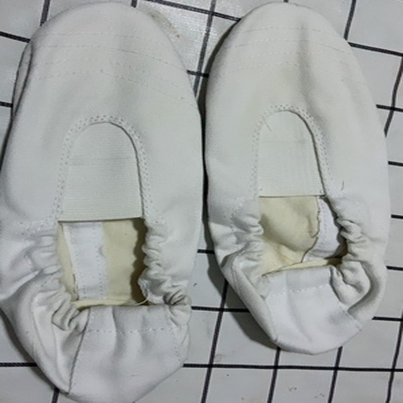 Women Men Rhythmic Gymnastics Shoes White Ginastica Elastic Dance Ballet Acrobatics Shoes Foot Protection Art Gym Accessories