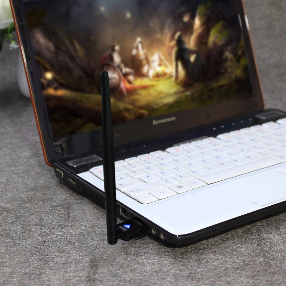 1PCS USB WiFi Adapter MTK7601 2.4G 802.11n 150Mbps For WIN Linux PC DVR Long Distance USB Wi-fi Receiver Ethernet Network Card