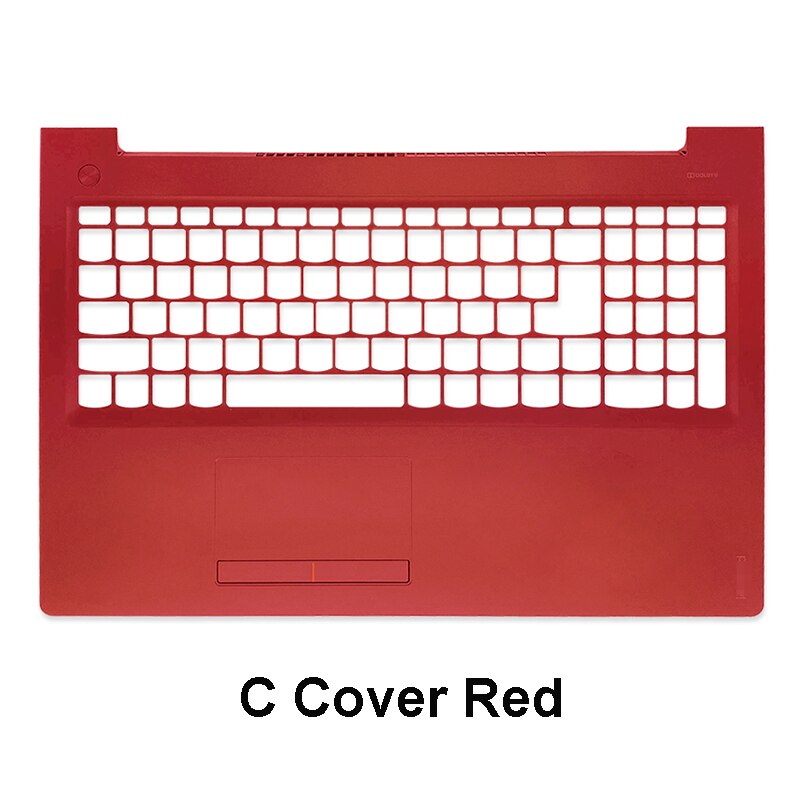 Nowość w lenovo ideapad 310-15 310-15ISK 310-15ABR 510-15 510-15ISK 510-15IKB podpórka na laptopa wielkie etui/dolna obudowa srebrny czarny: C pokrywa czerwony