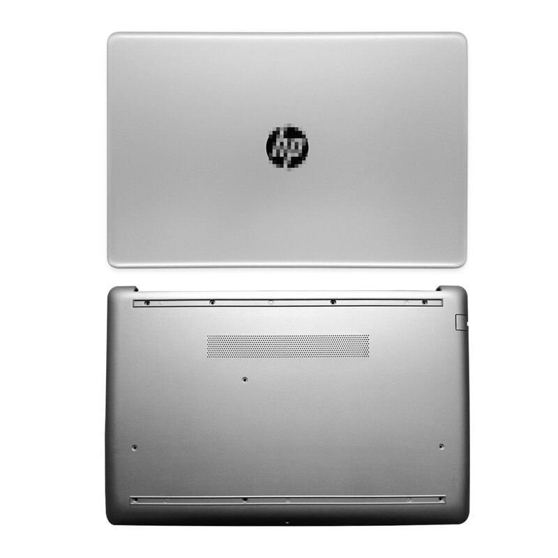 Nowy LCD do laptopa tylna pokrywa/pokrywa przednia/zawiasy/podparcie dłoni/dolna obudowa do HP 15-DA 15-DB 250 G7 255 G7 Top Case srebrny L20434-001: AD Cover 1