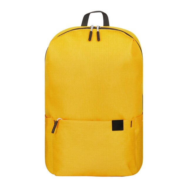 Mochila nueva de viaje para mujer, mochila hombro para chica bonita, bolsas multibolsillos impermeables para estudiantes, mochila para portátil: yellow