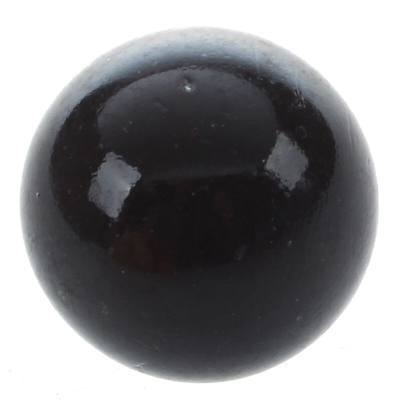10 Pcs Marbles 16mm glass marbles Knicker glass balls decoration: black