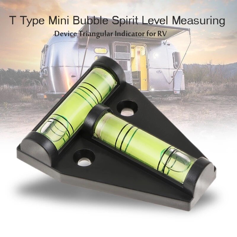 Mini Spirit Level Measurement Instrument Measuring Tools Triangular 1PC Bubble Shell Supplies T-Type Spirit Level