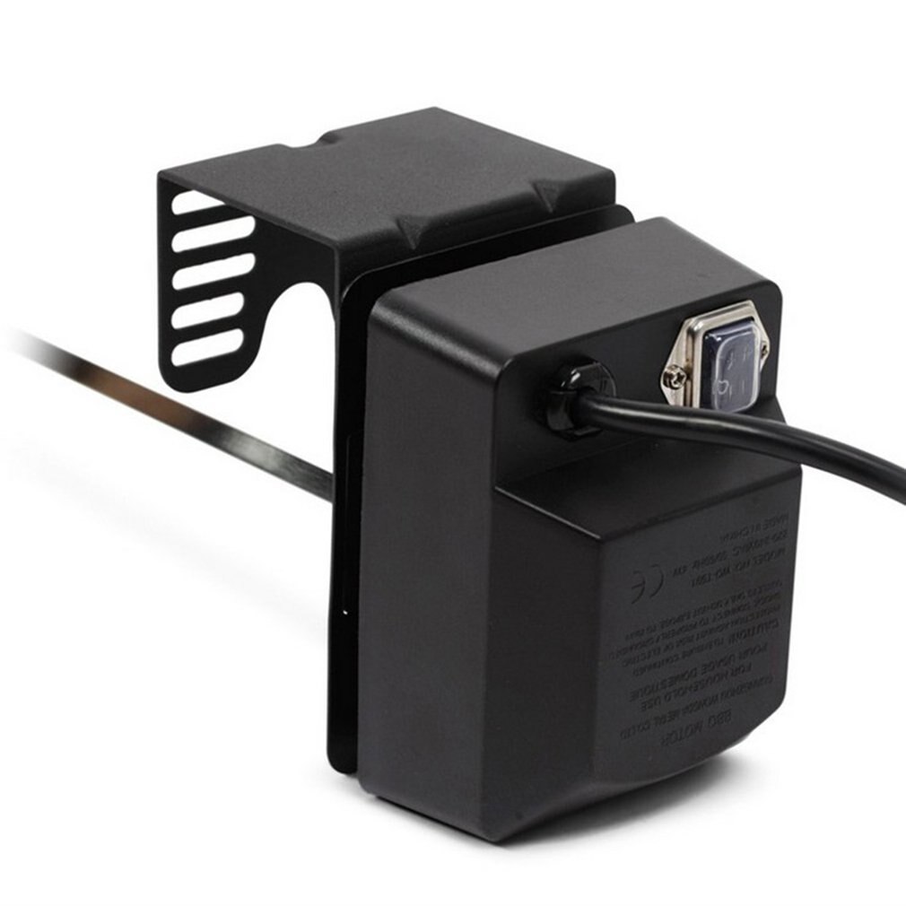 Simpel grill fuldautomatisk flip grill hjemmeroterende grillmaskine bærbar rustfrit stål udendørs flad pande