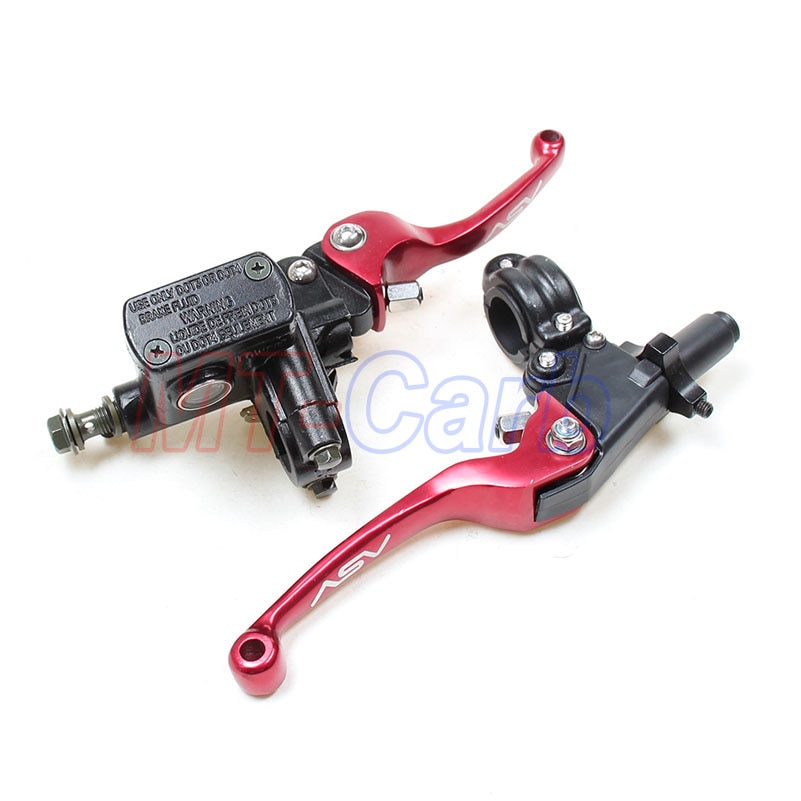 CNC Folding Brake Lever ASV Clutch Lever With Front Pump Fit CRF KLX