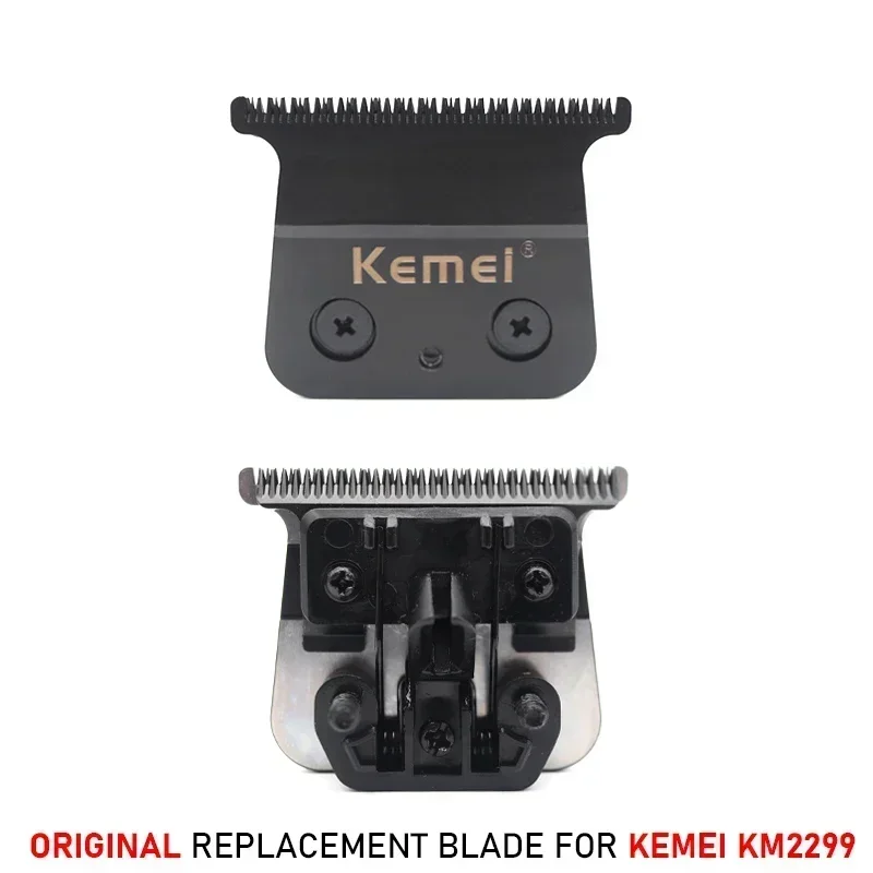 Original Replacement DLC Trimmer Blade Fit for Kemei KM-2299 Clipper Hair Trimmer Cutter Head Parts Accessories